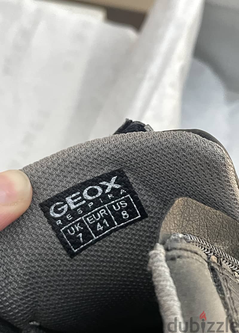 GEOX MAN SHOES - BLACK - SIZE 41 EU 3