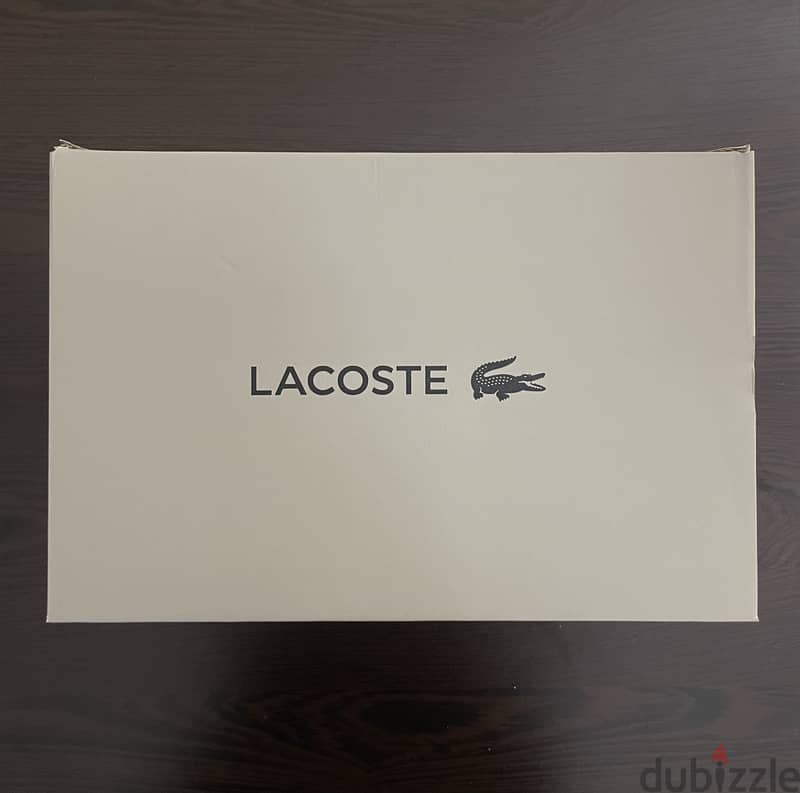 LACOSTE MAN SHOES - NAVY - SIZE 42 EU 6