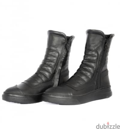 BRUNO BORDESE SHOES - BLACK NAPPA - SIZE 42