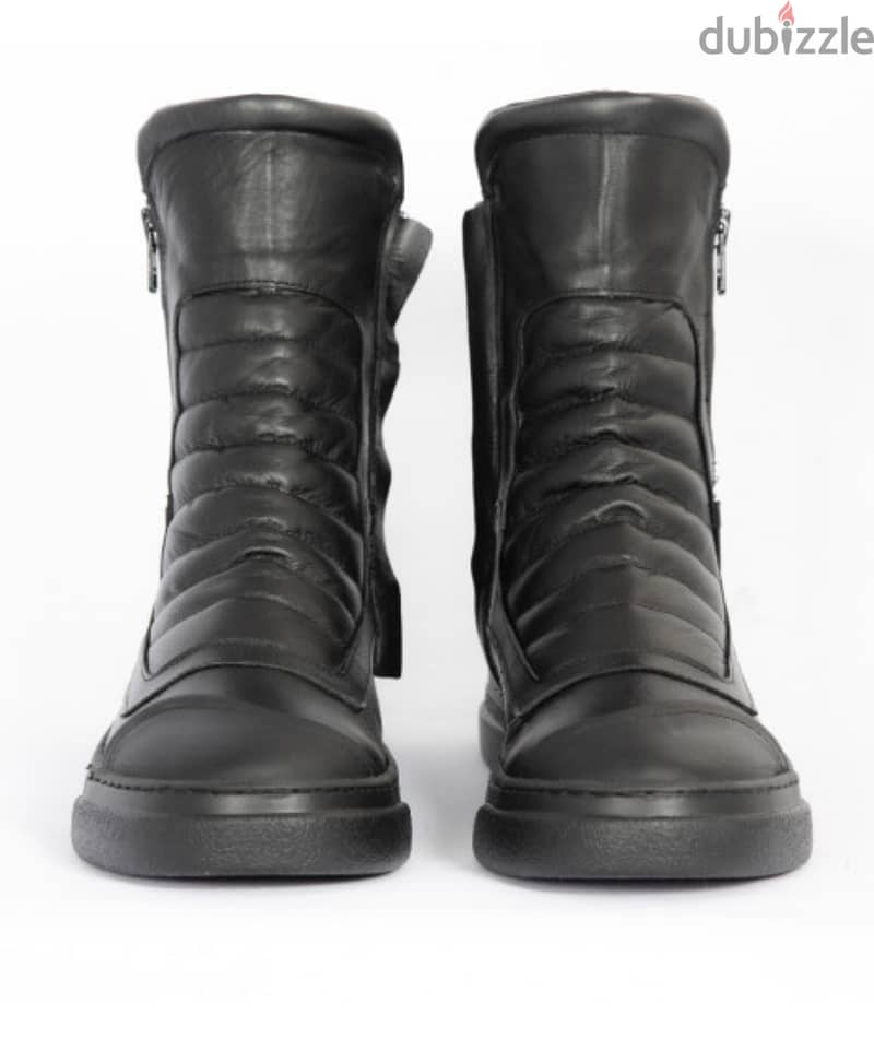 BRUNO BORDESE SHOES - BLACK NAPPA - SIZE 42 6