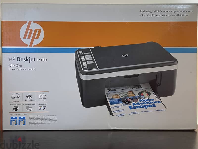 HP Deskjet F4180 All-In-One Inkjet Printer 1