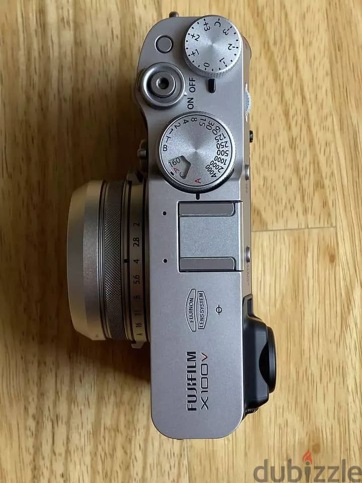 Fujifilm X100V Fuji Camera Compact digital camera Silver Japanese Eng 3