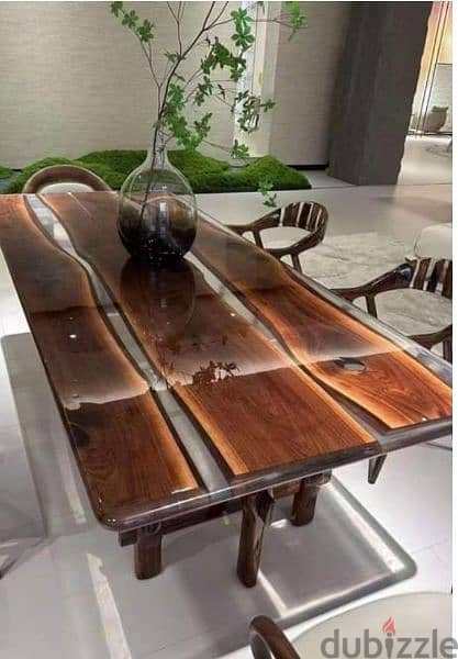 epoxy luxury dinning tables. whatsapp for order 0092304-8683392 13