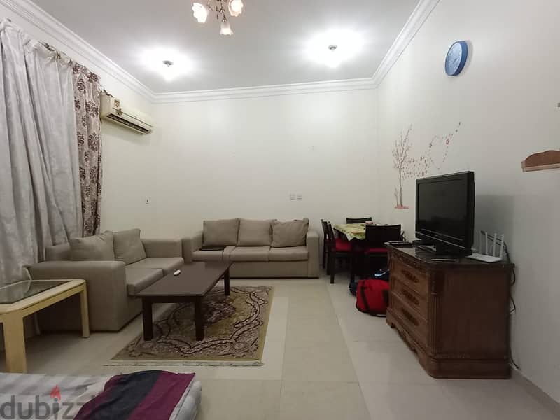 1 bhk fully furnished available ain khalid behind afari hyper salwa r 1