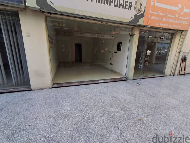 For rent commercial shops of different sizes in Al Gharafa area 1