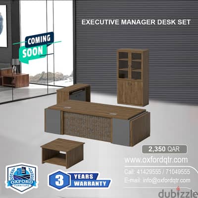 Executive Manager Desk Set