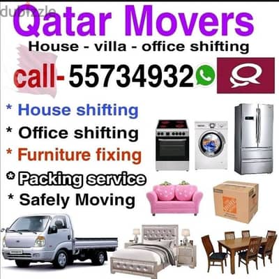 Doha moving And shifting service Qatar Call, 55734932