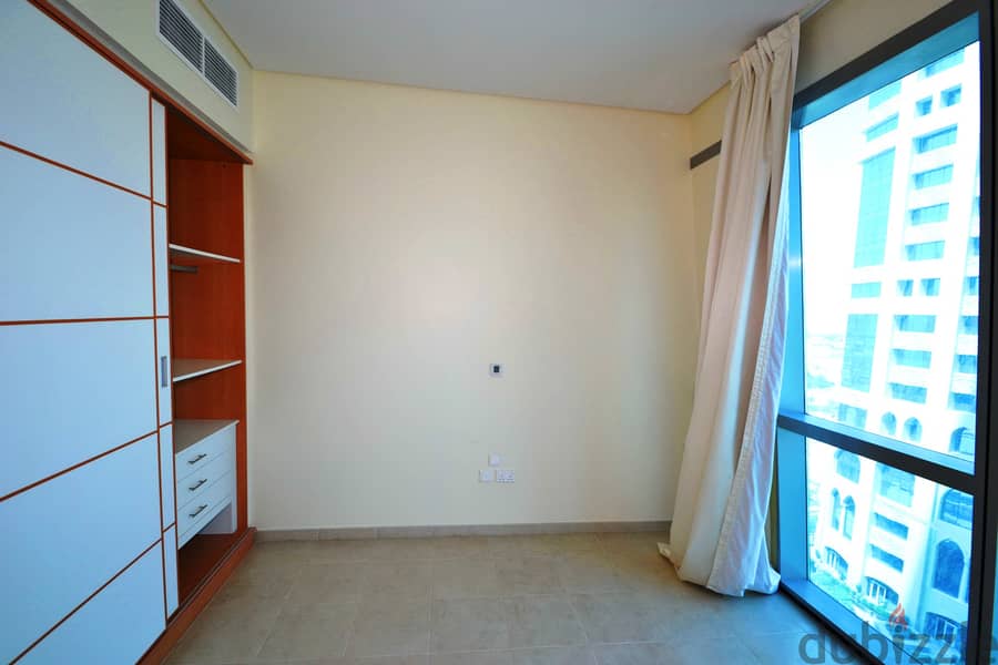 Unfurnished 2-bed Zigzag apartment on 13th floor of Tower B 7