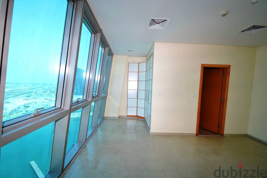 Unfurnished 2-bed Zigzag apartment on 13th floor of Tower B 10