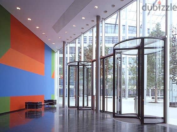 All Glass Revolving Door 5