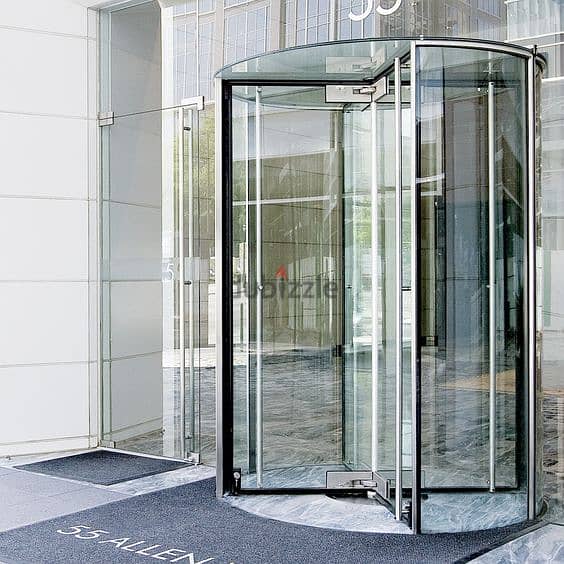 All Glass Revolving Door 6