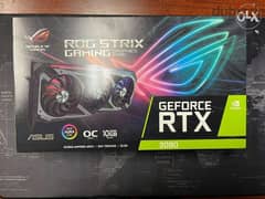 NEW (NON-LHR) ASUS ROG Strix GeForce RTX 3080 OC Edition