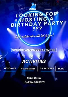 birthday party hosting 0