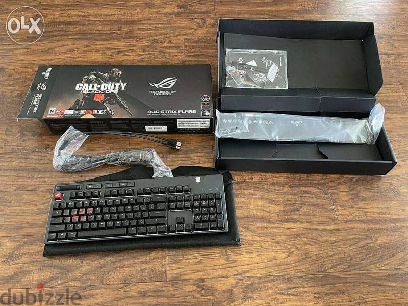 NEW ASUS ROG Strix Flare Call of Duty-Black Ops 4 Edition USB 0