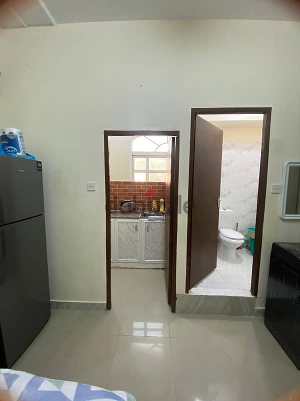 fully furnished studio for rent in Al thumama near almeera and metro 8