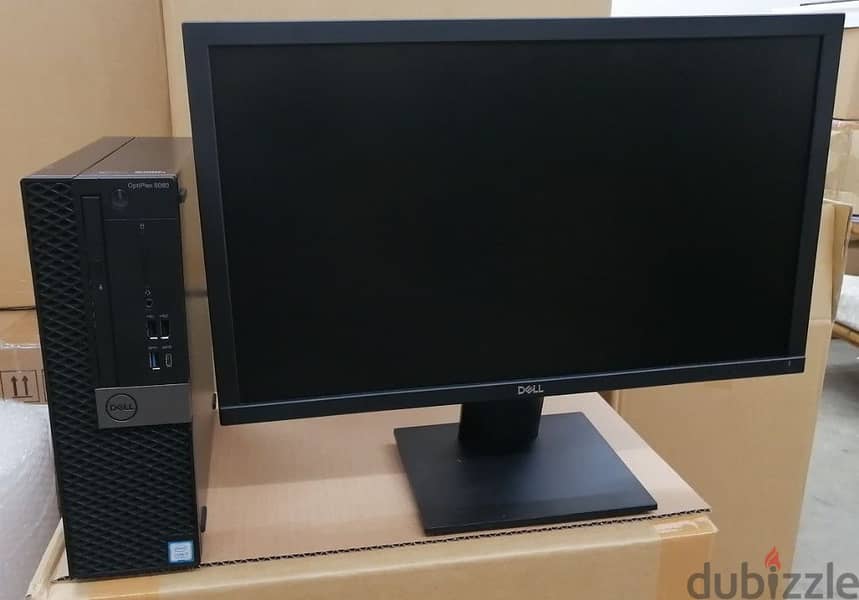 DELL Optiplex 5050-i7-7th Gen-8GB RAM-256GB M. 2 SSD-500GB HDD-DELL 23 1