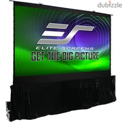 Elite Screens QuickStand 5-Second Tension (Whtsp +60 11‑3995 6941) 0