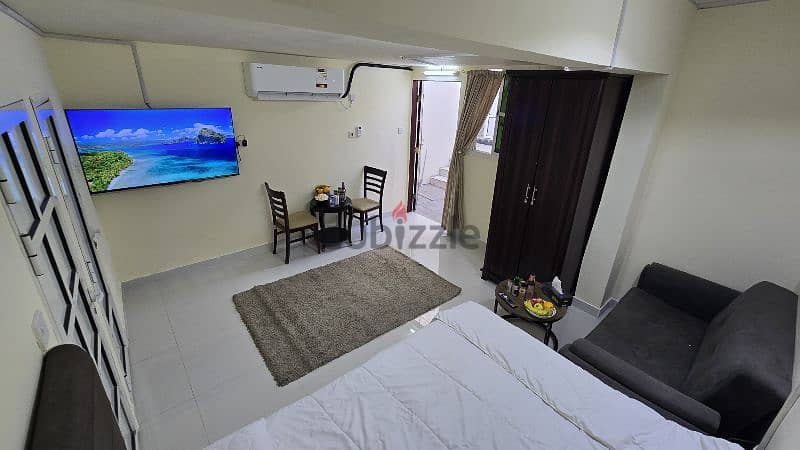 Furnished Studio apartment at Alnasr area 1