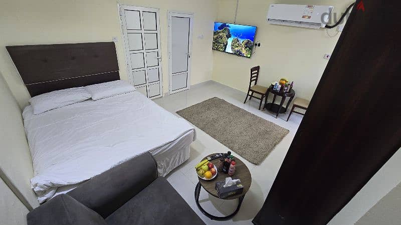 Furnished Studio apartment at Alnasr area 4