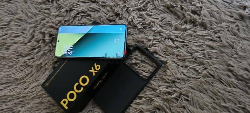 Poco X6 5g 256gb 12gb good condition last 790 0