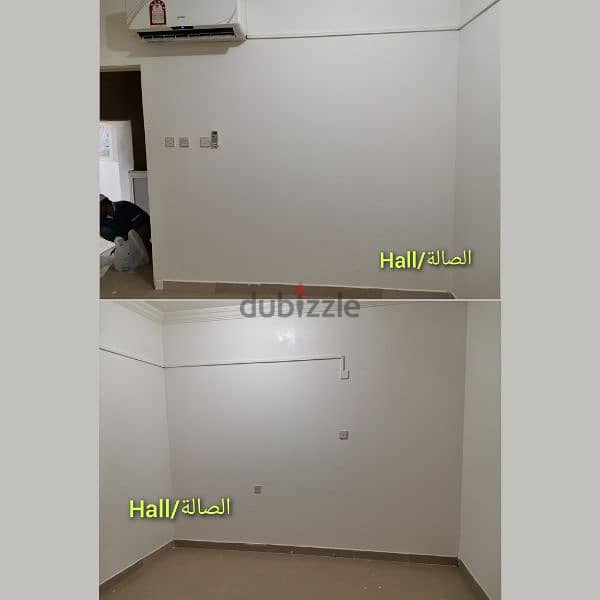 غرفة وصالة للايجار بالغرافة / 1bhk for rent in al gharafah 0