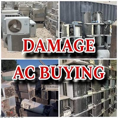 we are buying damage ac please call me 70697610