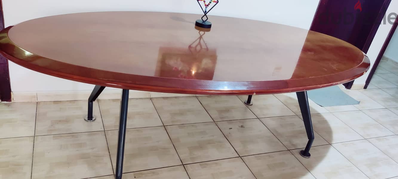 6-Seater Oval Shape Table 2