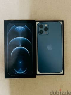 I phone 12 pro max 128 gb blue color 95 bt 0