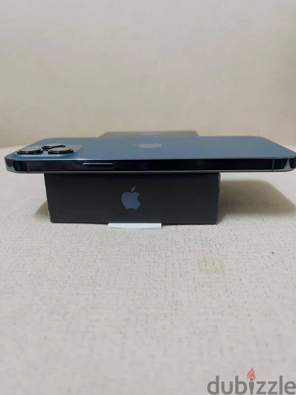 I phone 12 pro max 128 gb blue color 95 bt 6