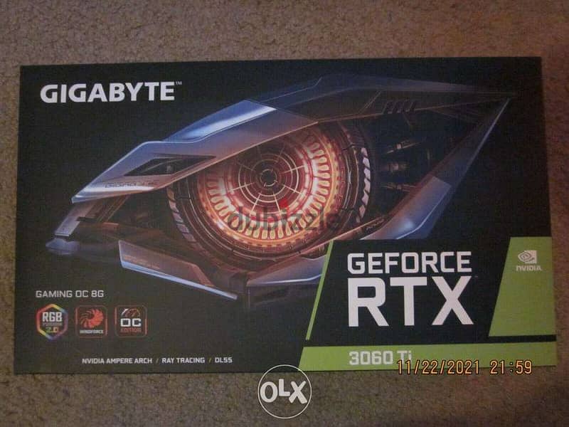 NEW Gigabyte NVIDIA GeForce RTX 3060 Ti 0