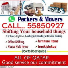 movers and packers Qatar. call 55850927 0