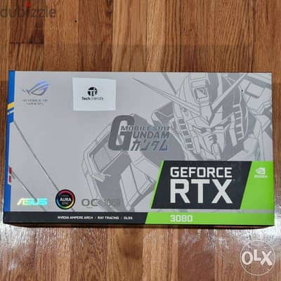 NEW ASUS ROG STRIX Nvidia GeForce RTX 3080 Gundam WHITE NON LHR