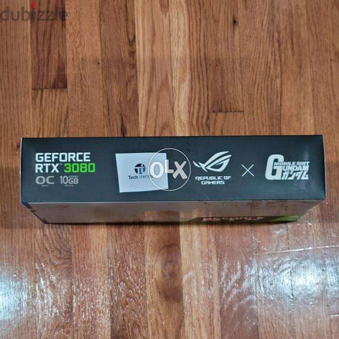 NEW ASUS ROG STRIX Nvidia GeForce RTX 3080 Gundam WHITE NON LHR 2