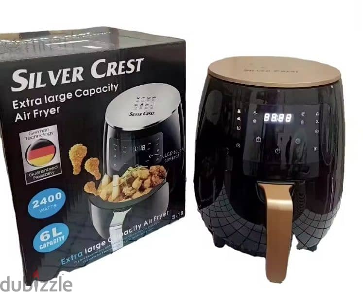 Silver Crest 6 Liters Digital Air Fryer 6