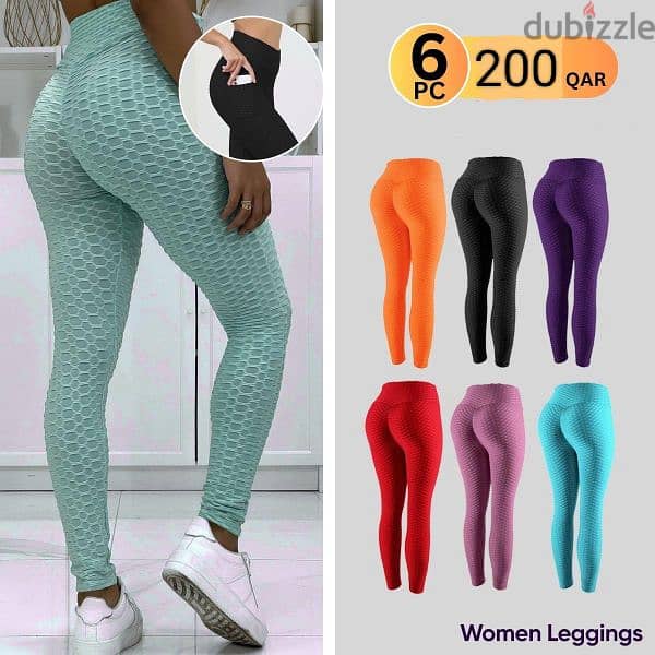 women Leggings 6 piece 0