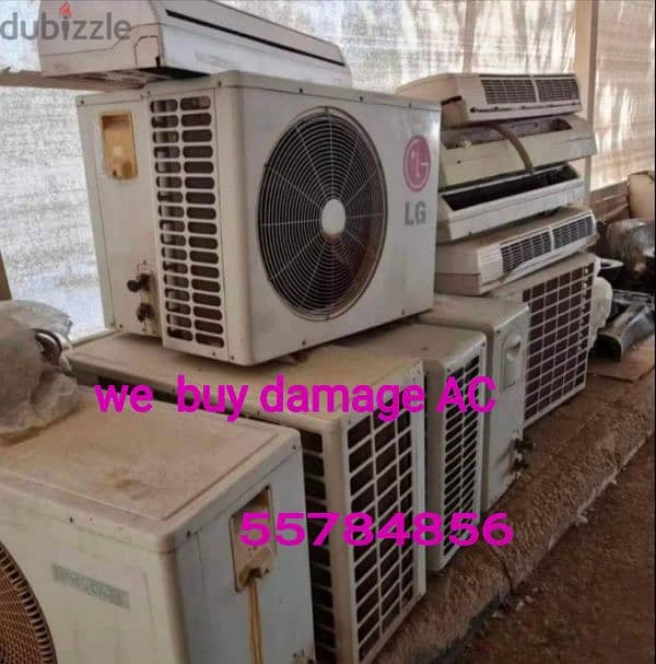 I buy damage not working AC and copper pipe. 0