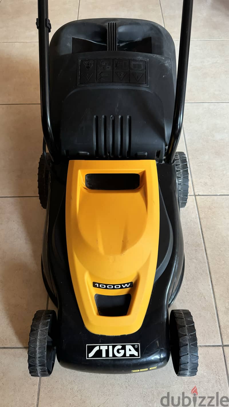 STIGA ELECTRIC LAWN MOWER 3