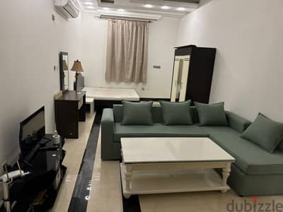 fully furnished studio avaiable nuaija near lulu