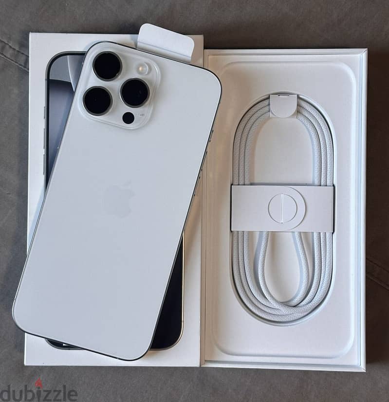 Apple iPhone 16 Pro Max - 256 GB - White Titanium ‪+1 (682) 280‑4337‬ 1