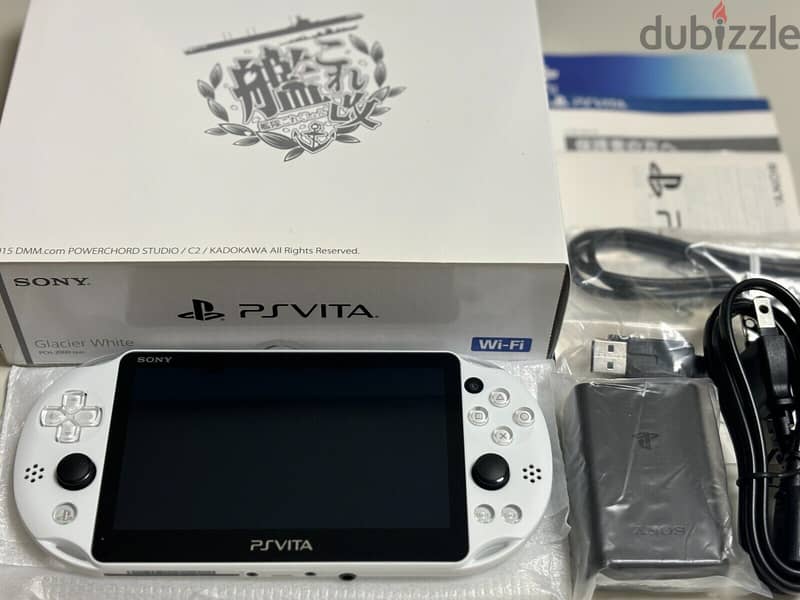 PS Vita PlayStation Glacier White KanColle console ‪+1 (682) 280‑4337‬ 4