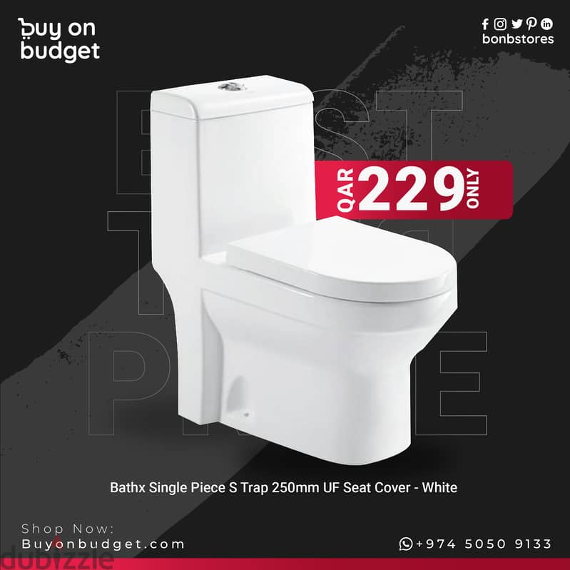 Floor Mounted Toilet for washroom 1