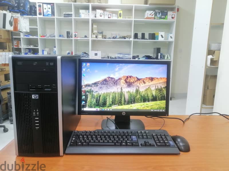 HP Full Set Computer Price QR 300 1