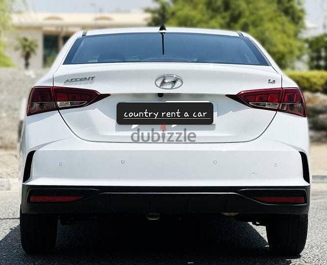 HIRE> HYUNDAI ACCENT 2023 MONTLY 1800QR + 3 DAYS FREE 1