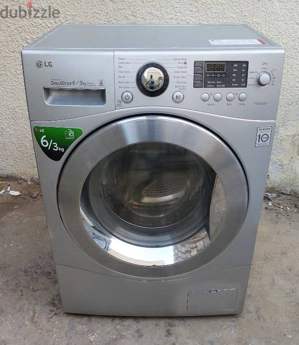 LG washing machine 6kg/ 3kg 0