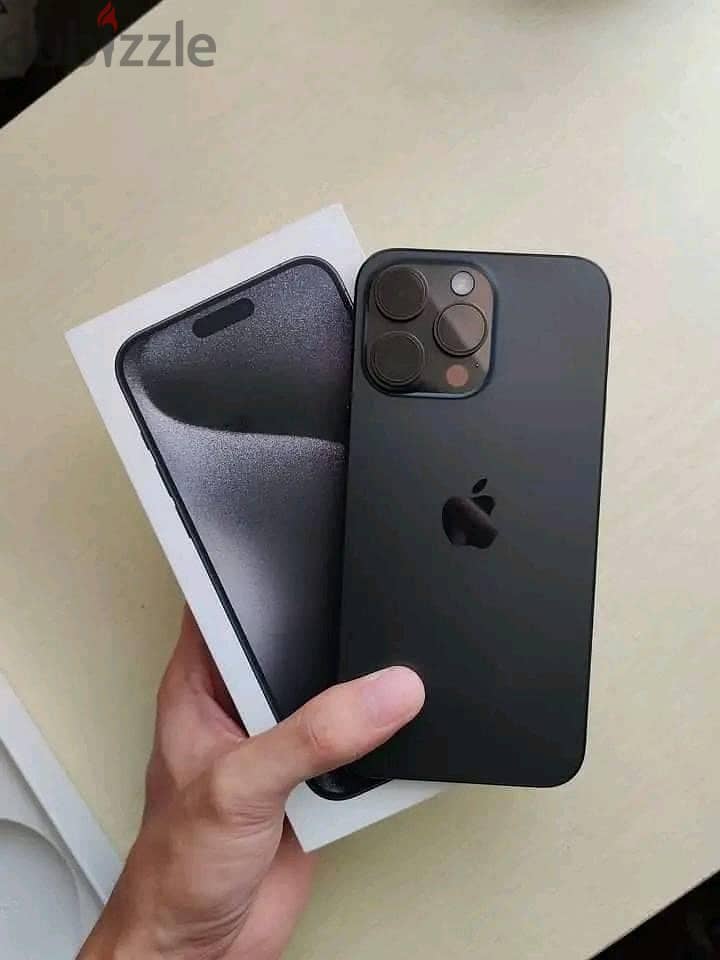 Apple iPhone 15 pro max 512gb black 0