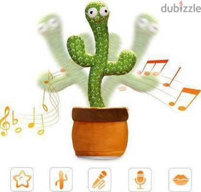 Talkting toy cactus