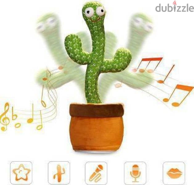 Talkting toy cactus 0