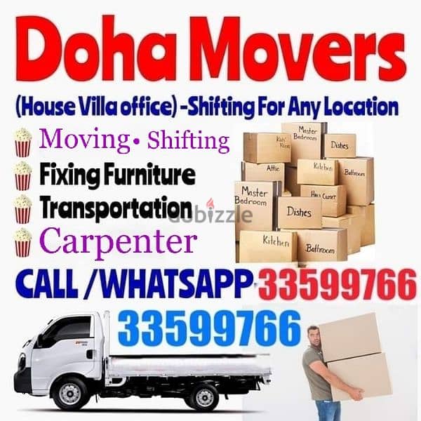 Carpentry / Furniture Remove & Fixing / Movers & Packers Available 1