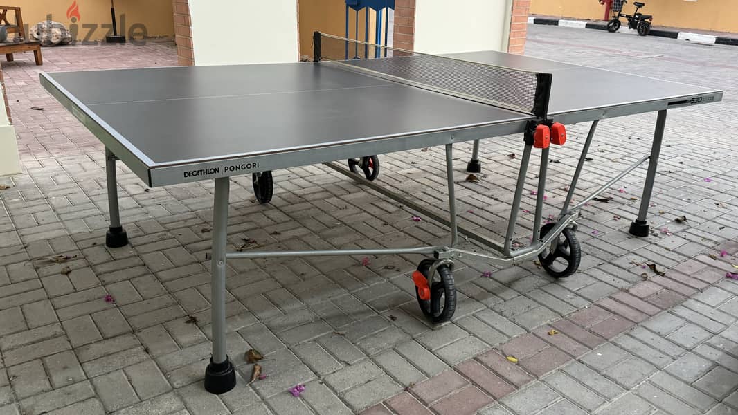 PONGORI STANDARD OUTDOOR TABLE TENNIS WITH COVER 7