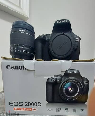 Canon camera rarely used. With box charger and bag